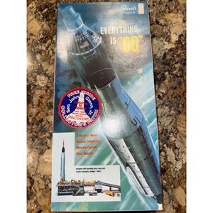 Revell Monogram Atlas Booster Mercury Capsule Model Kit 1833 John Glenn Patch